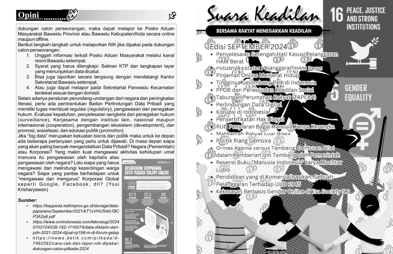 Suara Keadilan Edisi September 2024