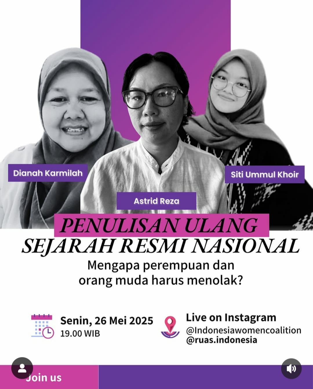 Mengapa Orang Muda Harus Menolak Penulisan Ulang Sejarah Resmi?