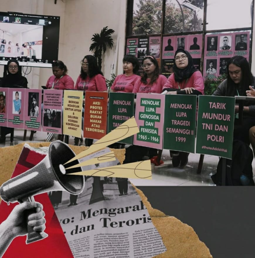 Aliansi Perempuan Indonesia (API) dalam Peringatan September Hitam: PROTES ADALAH HAK