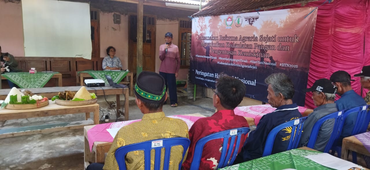 Paguyuban Petani Paranggupito Gelar Peringatan Hari Tani Nasional 2025