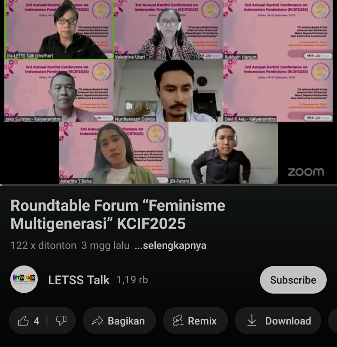 Catatan KCIF 2025 ; Roundtable Forum Feminisme Multigenerasi