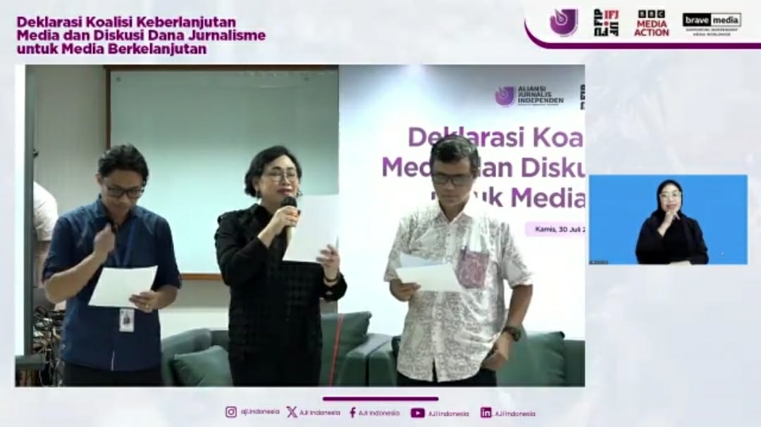Koalisi Keberlanjutan Media Dideklarasikan, Mencari Jalan Baru Menyelamatkan Jurnalisme Indonesia