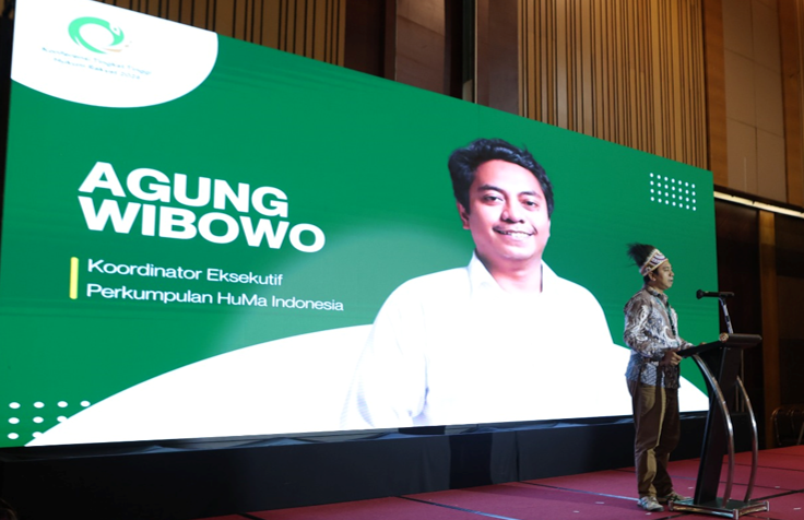 Sambutan Koordinator Eksekutif Perkumpulan HuMa Indonesia, Agung Wibowo