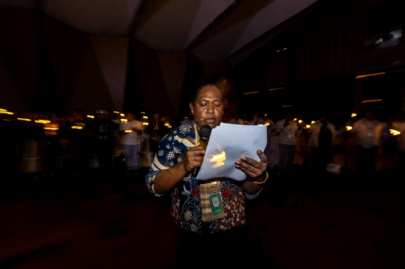 Pembacaan Deklarasi Pendamping Hukum Rakyat