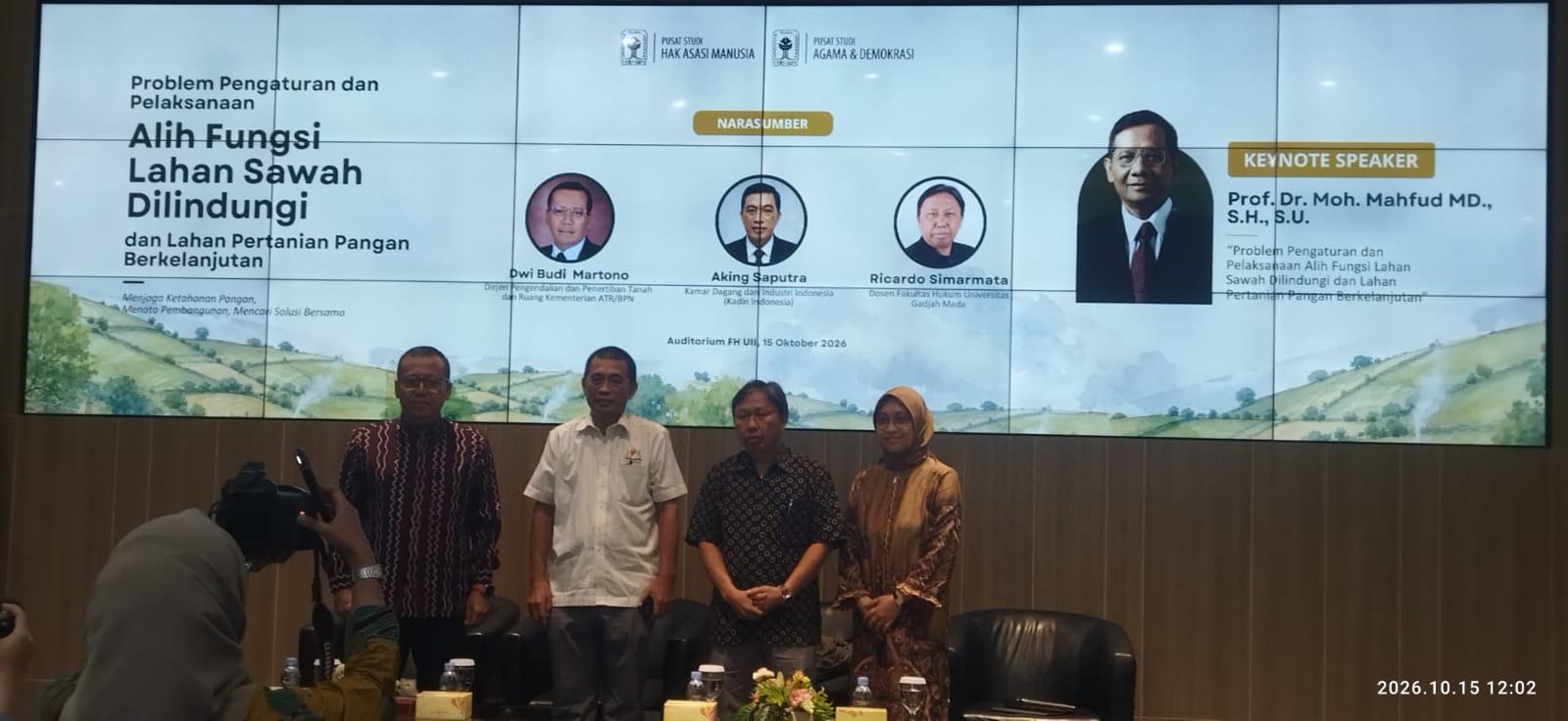 Perlindungan Lahan Sawah Harus Sejalan dengan Kepastian Hukum Pembangunan
